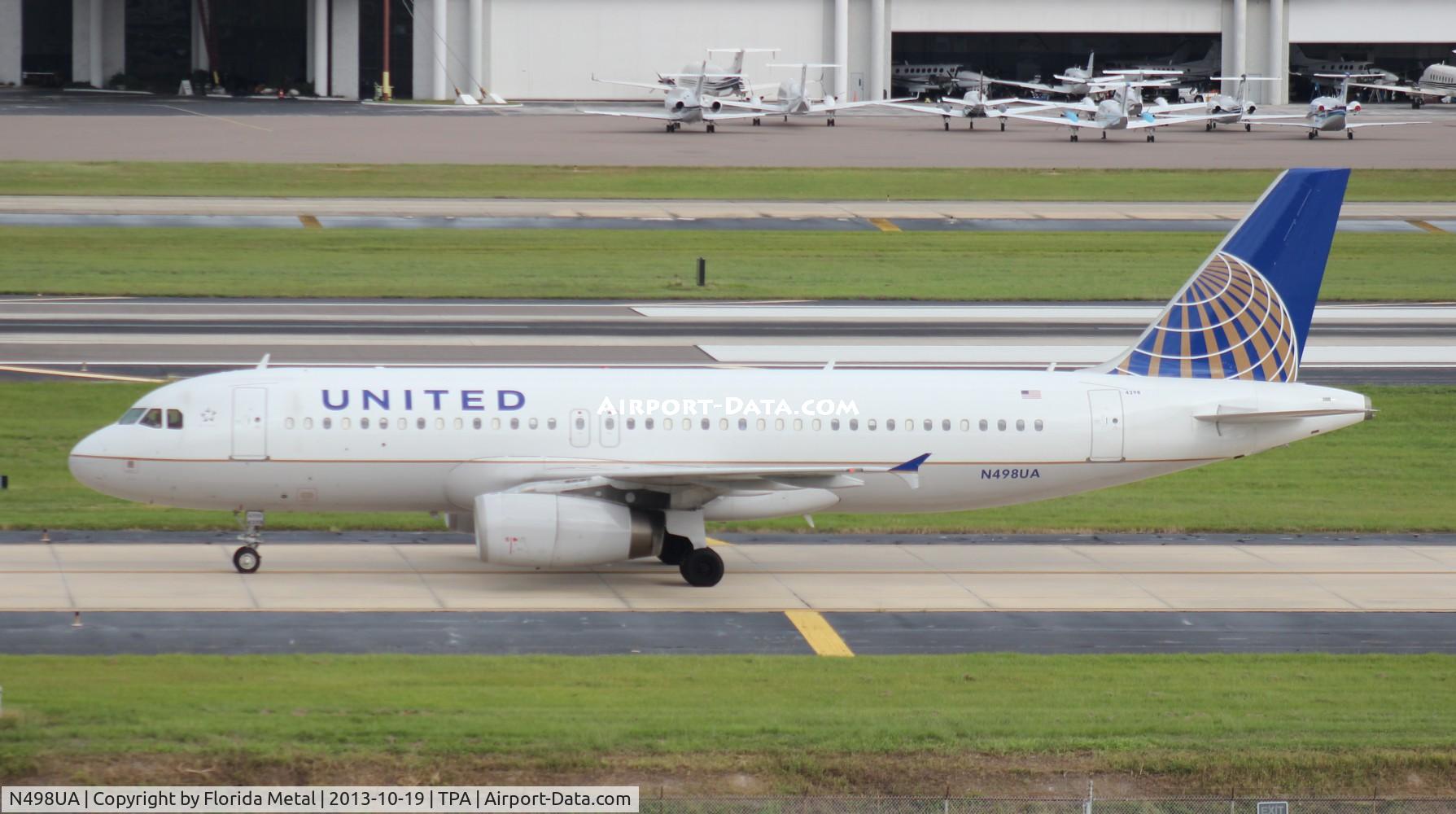 N498UA, 2002 Airbus A320-232 C/N 1865, United A320