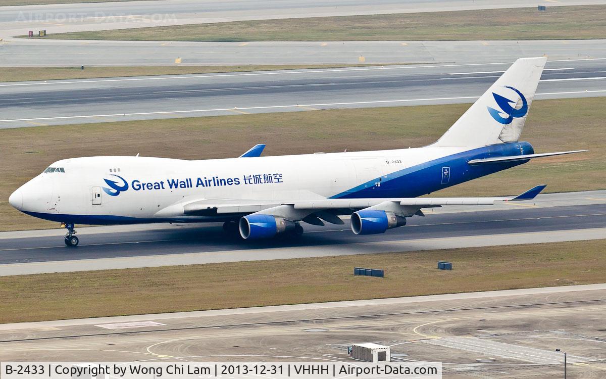 B-2433, 2000 Boeing 747-412F/SCD C/N 28027, Great Wall Cargo Airlines