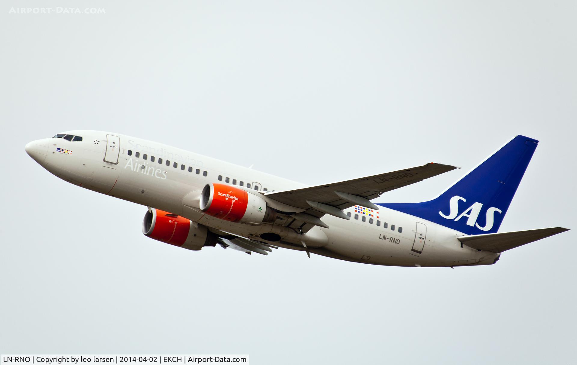 LN-RNO, 1999 Boeing 737-783 C/N 28316, Copenhagen Kastrup 2.4.14