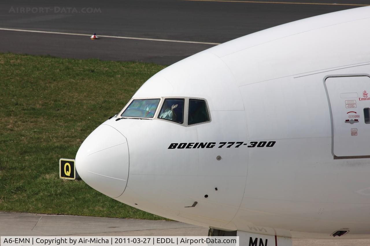 A6-EMN, 1999 Boeing 777-31H C/N 29063, Nice Pilot
