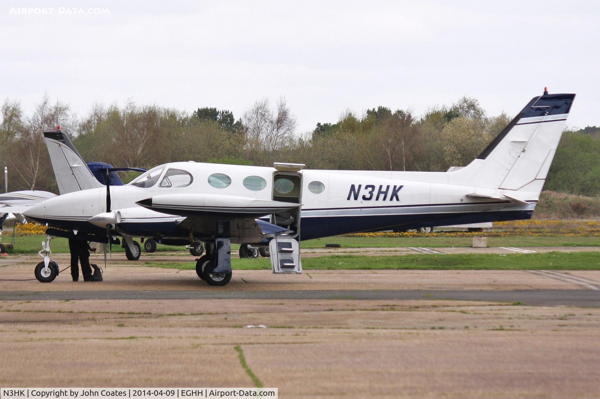N3HK, 1975 Cessna 340 C/N 340-0538, At AT North