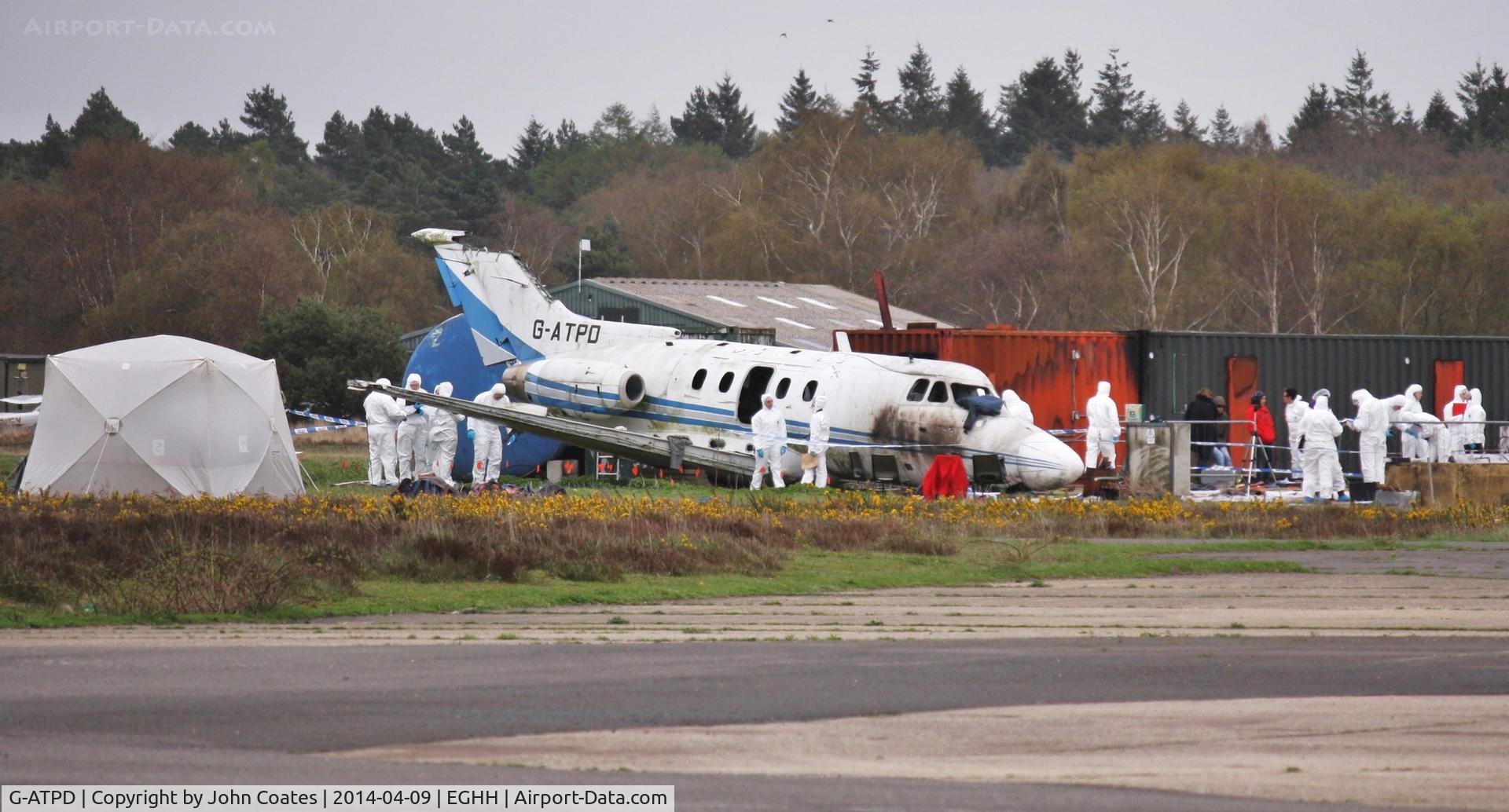 G-ATPD, 1966 Hawker Siddeley HS.125 Series 1B/522 C/N 25085, Still serving a purpose !
