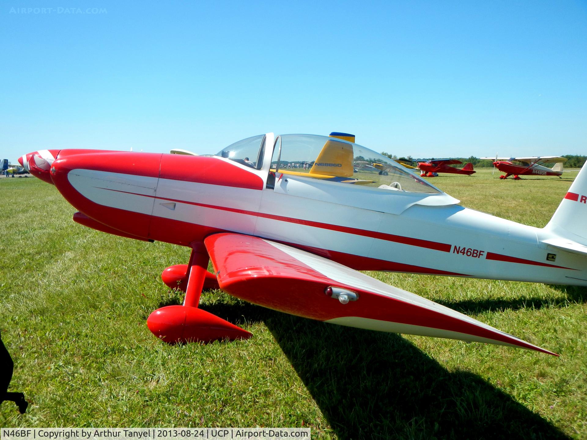 N46BF, 2002 Vans RV-8 C/N 80727, On display @ UCP Wheels and Wings Airshow