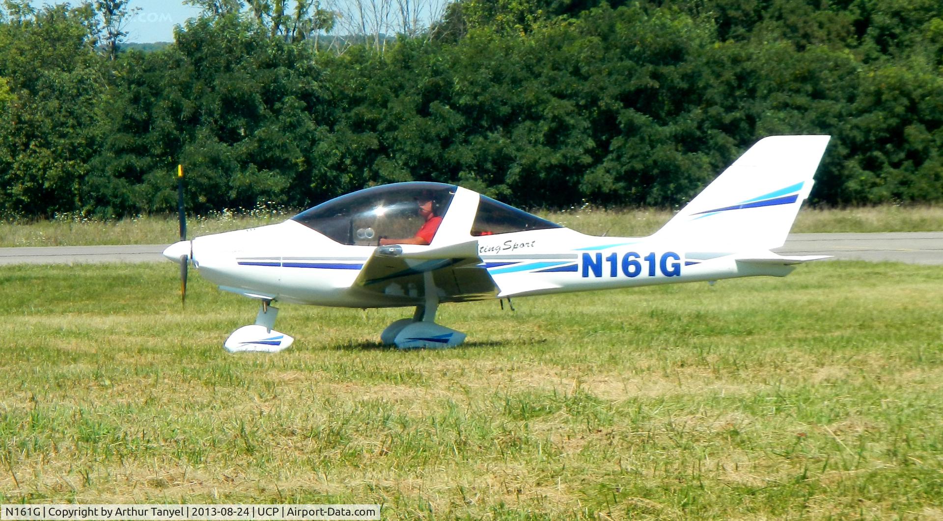 N161G, 2006 TL Ultralight TL-2000 Sting Sport C/N TLUSA135, Taxiing after landing @ UCP Wheels and Wings Airshow