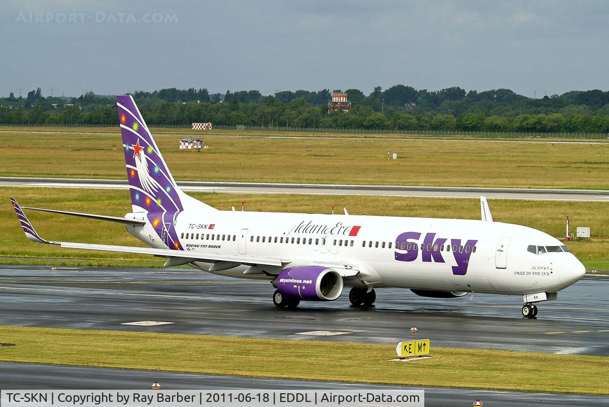 TC-SKN, 2009 Boeing 737-94X/ER C/N 36086, Boeing 737-94XER [36086] (Sky Airlines) Dusseldorf~D 18/06/2011