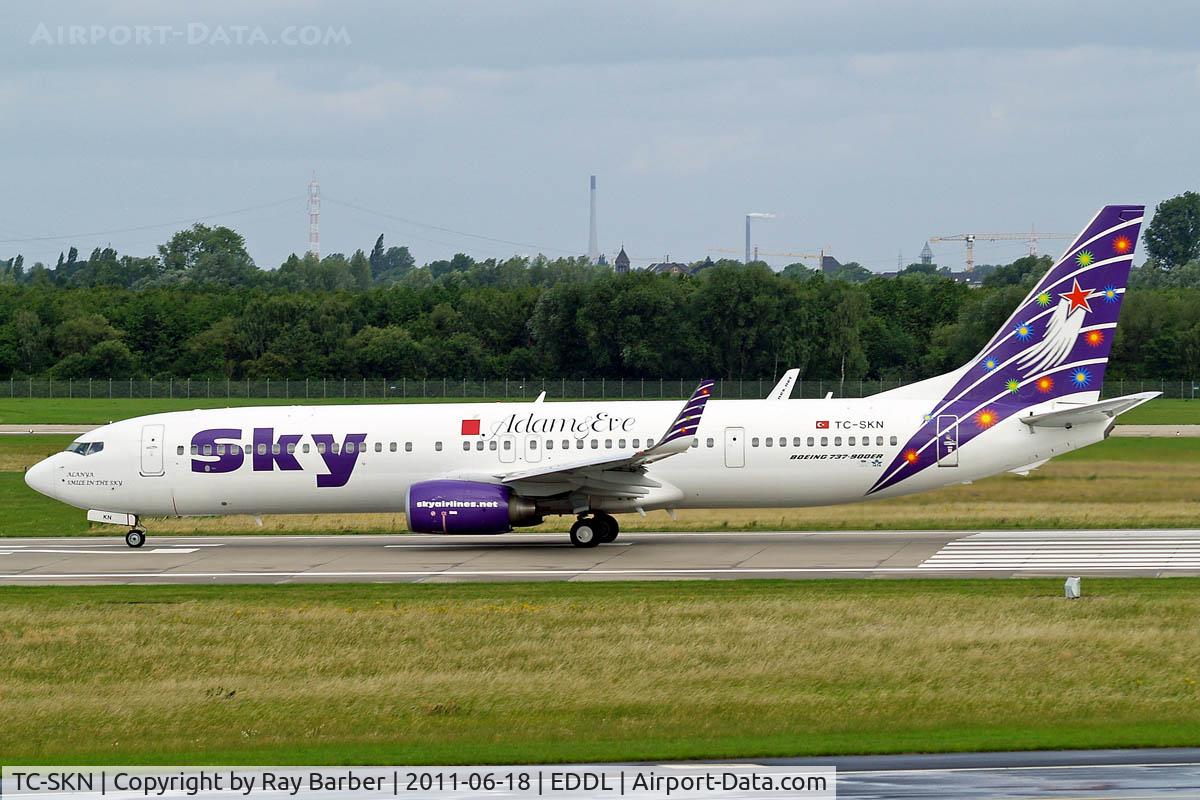 TC-SKN, 2009 Boeing 737-94X/ER C/N 36086, Boeing 737-94XER [36086] (Sky Airlines) Dusseldorf~D 18/06/2011