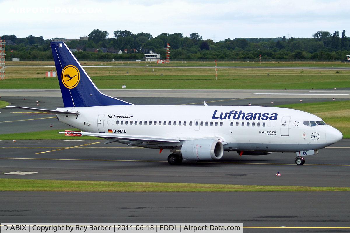 D-ABIX, 1991 Boeing 737-530 C/N 24946, Boeing 737-530 [24946] (Lufthansa) Dusseldorf~D 18/06/2011