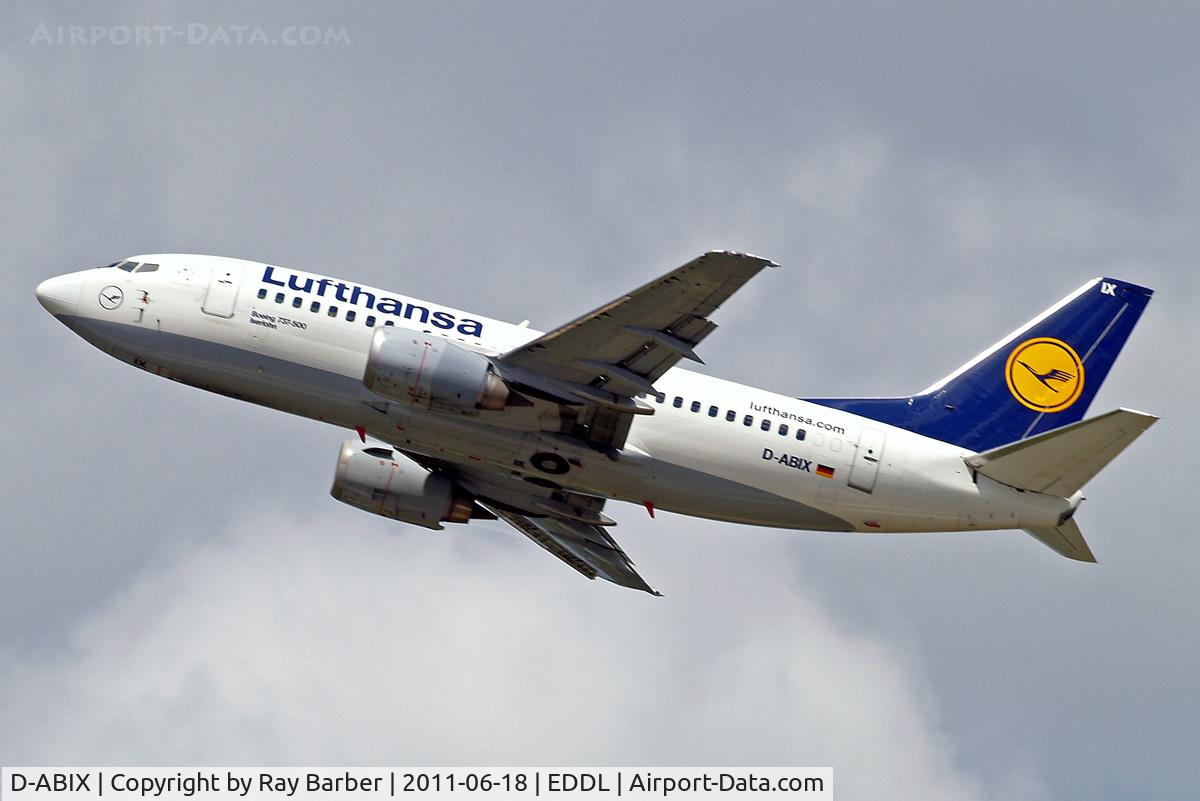 D-ABIX, 1991 Boeing 737-530 C/N 24946, Boeing 737-530 [24946] (Lufthansa) Dusseldorf~D 18/06/2011