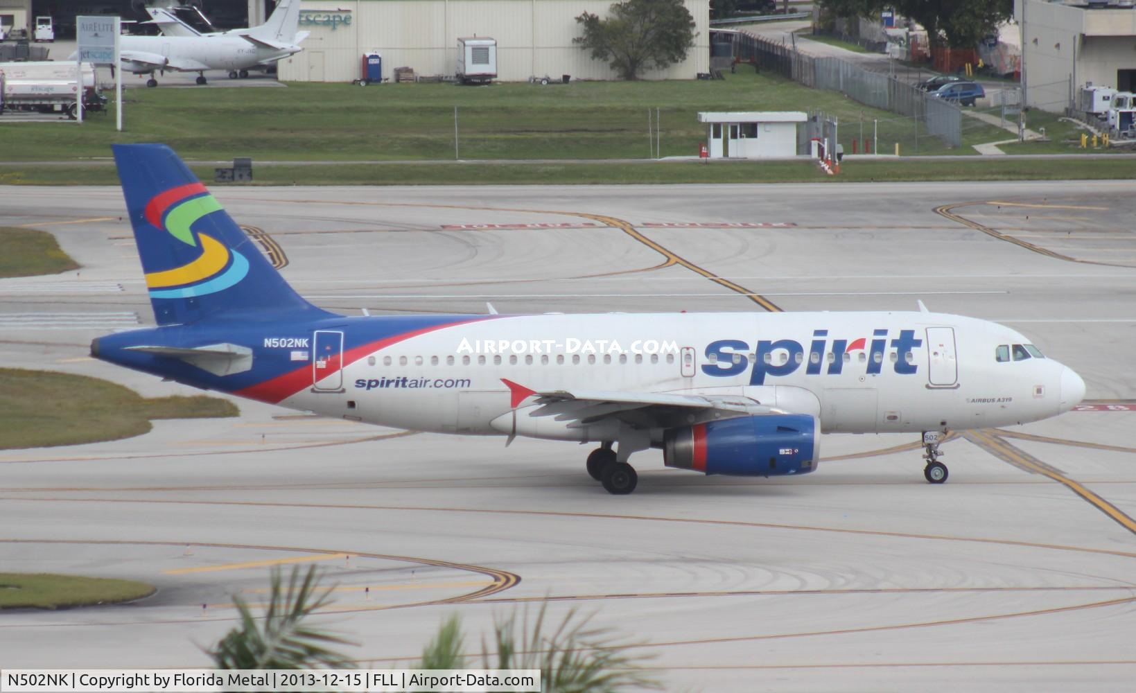 N502NK, 2005 Airbus A319-132 C/N 2433, Spirit A319