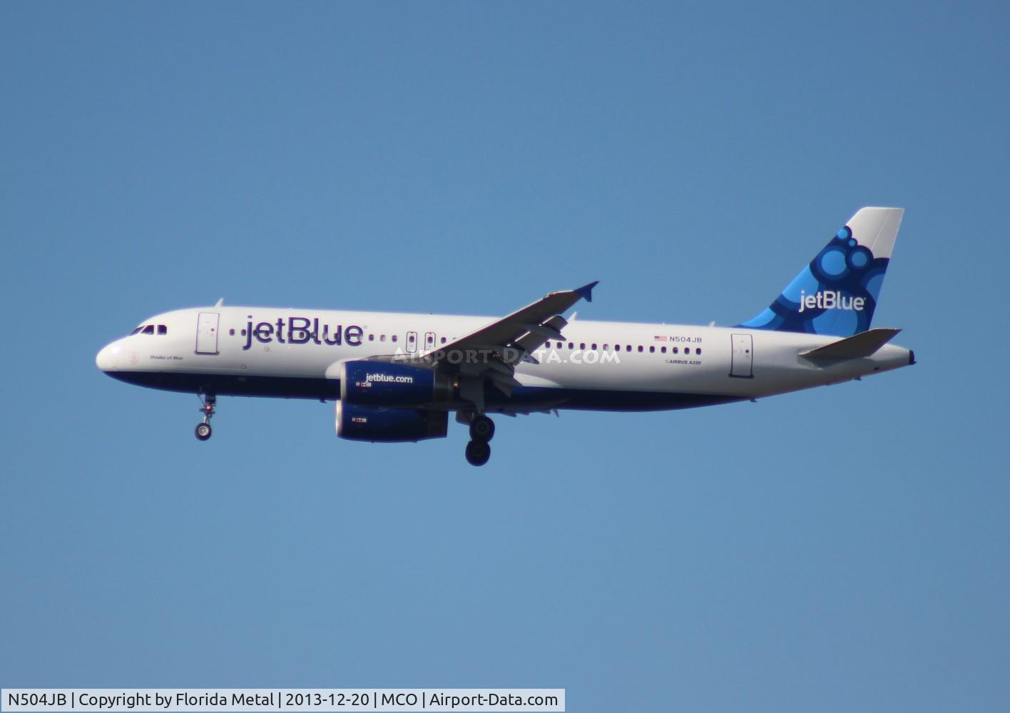 N504JB, 1999 Airbus A320-232 C/N 1156, Jet Blue A320