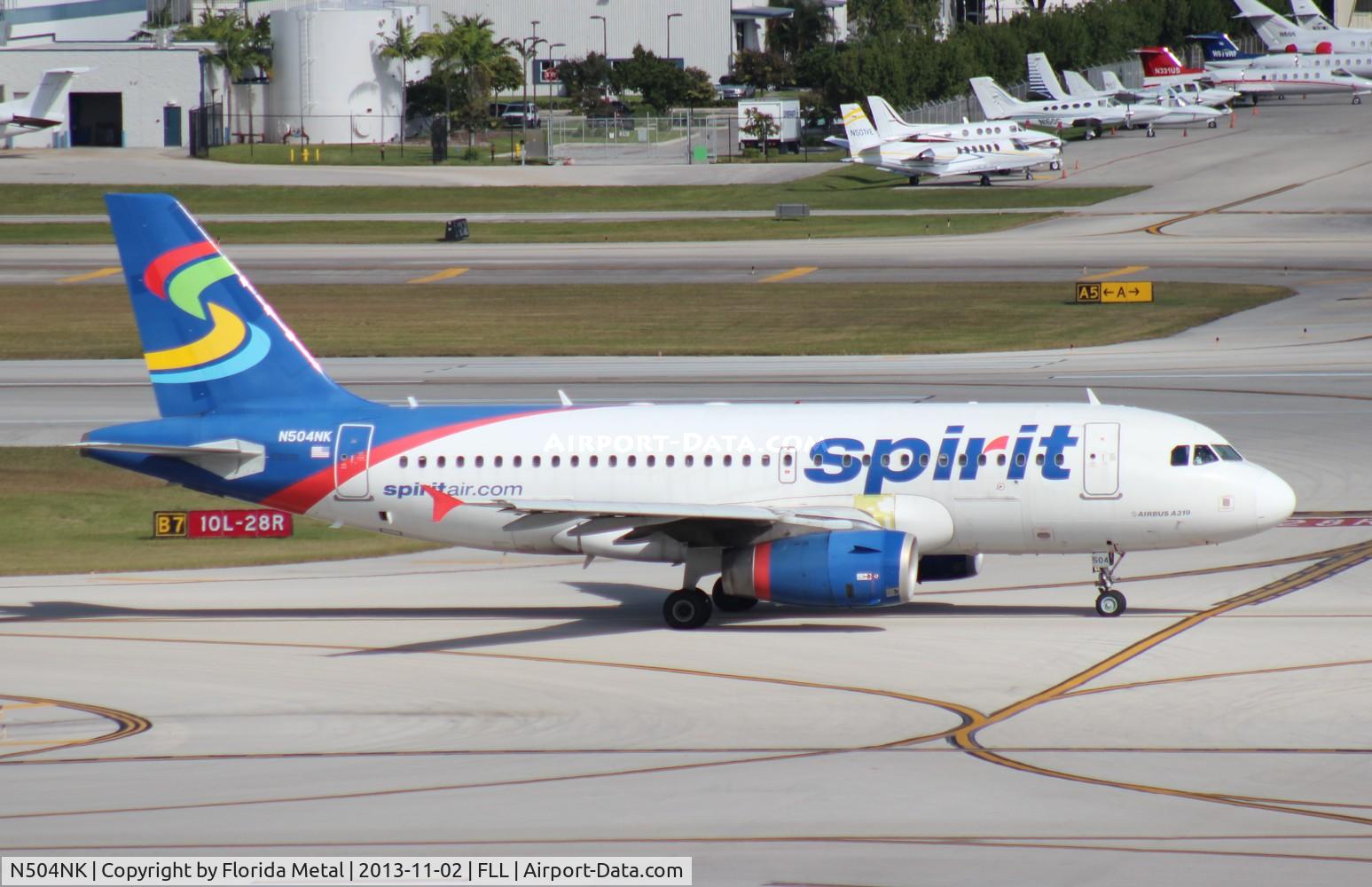 N504NK, 2005 Airbus A319-132 C/N 2473, Spirit A319