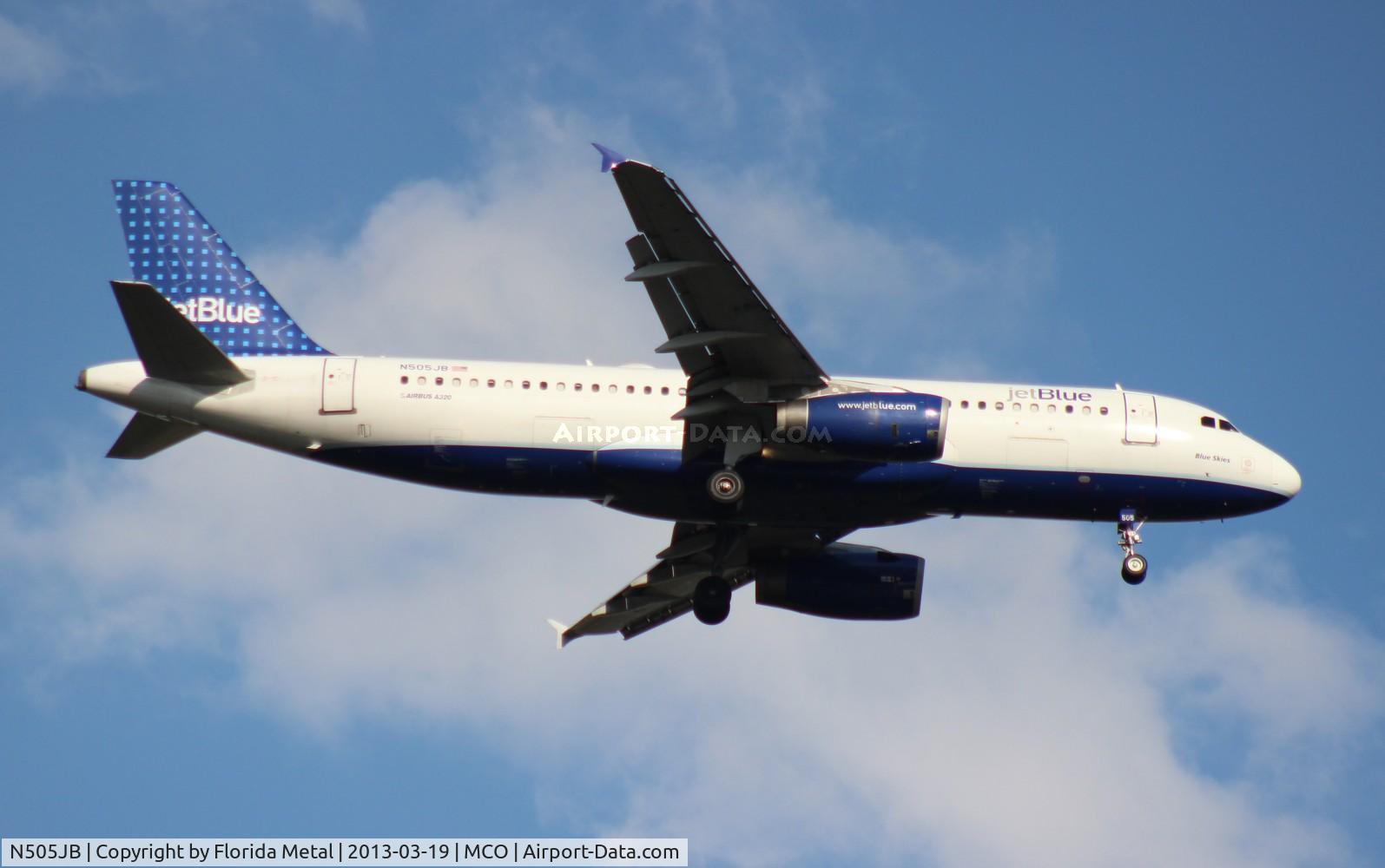 N505JB, 2000 Airbus A320-232 C/N 1173, Jet Blue A320