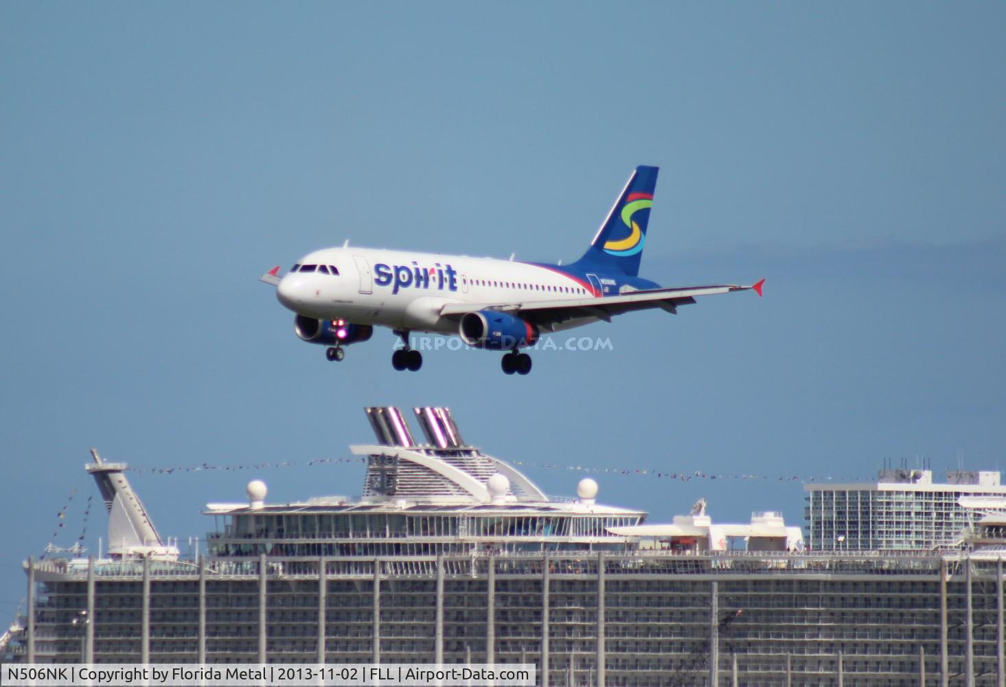 N506NK, 2005 Airbus A319-132 C/N 2490, Spirit A319