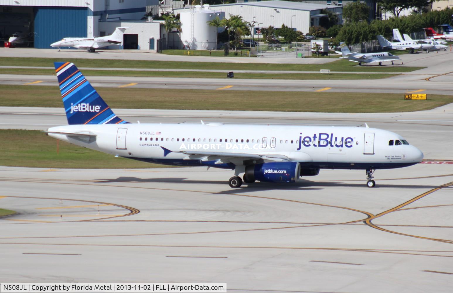 N508JL, 2000 Airbus A320-232 C/N 1257, Jet Blue A320