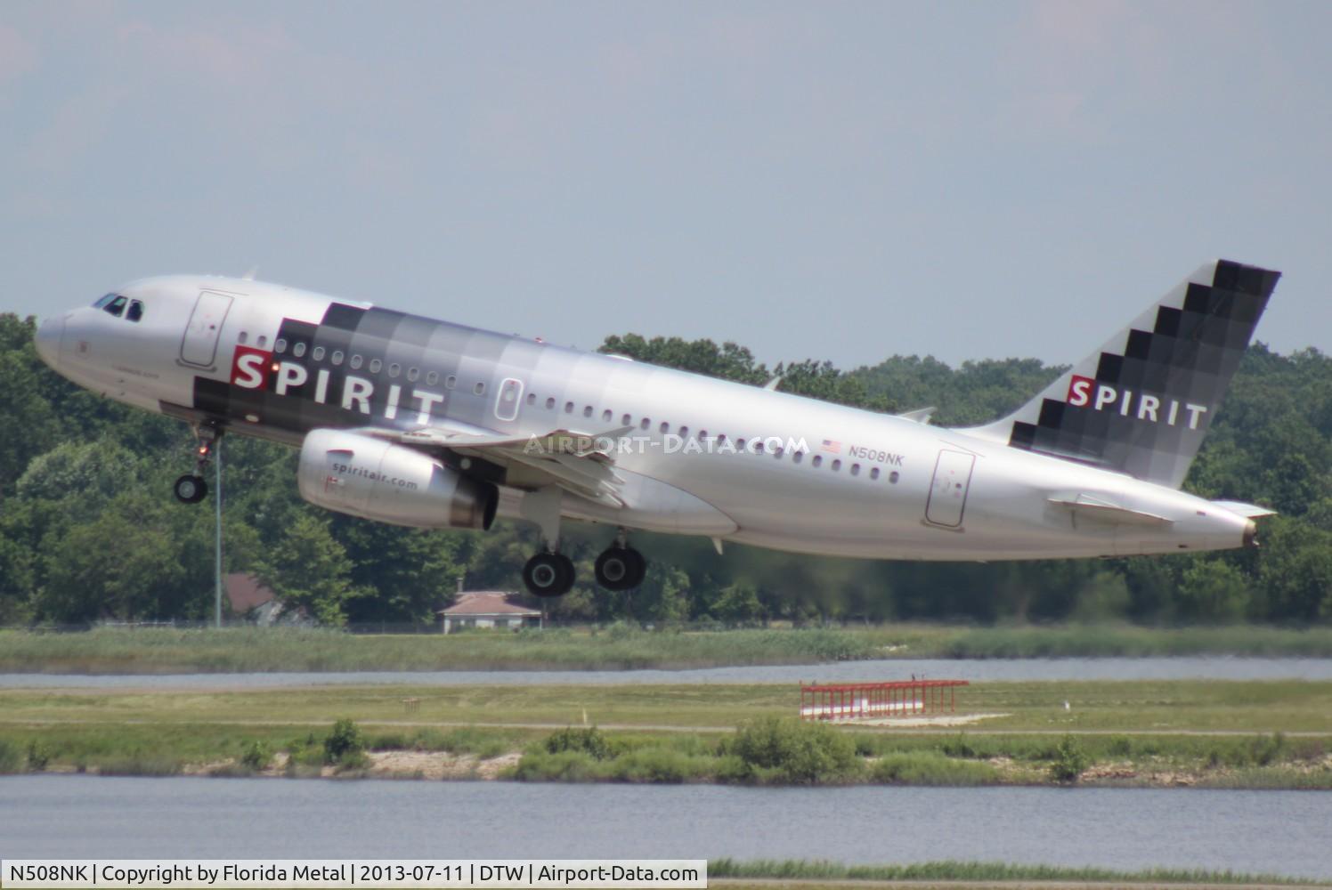 N508NK, 2005 Airbus A319-132 C/N 2567, Spirit A319