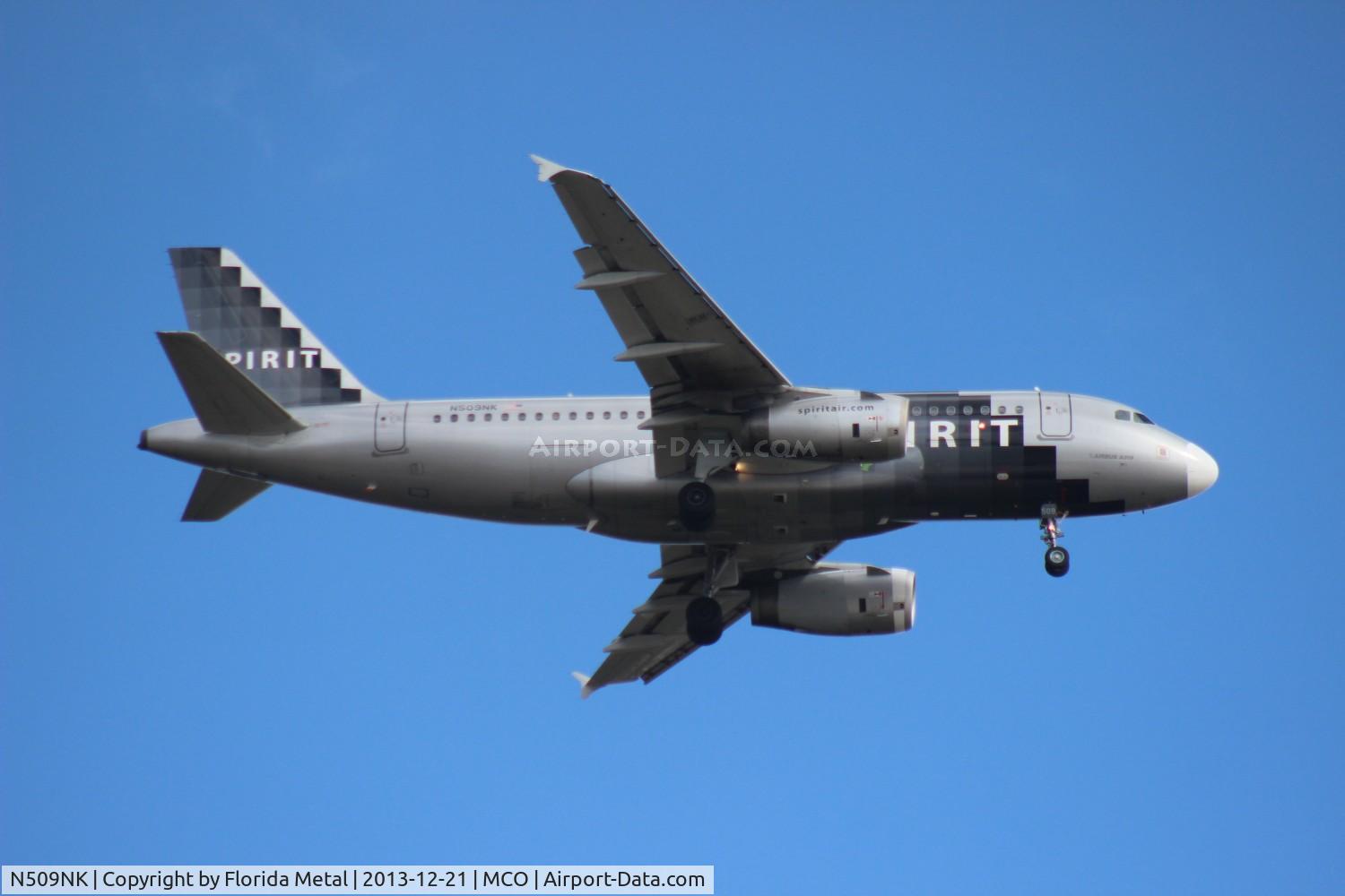 N509NK, 2005 Airbus A319-132 C/N 2603, Spirit A319