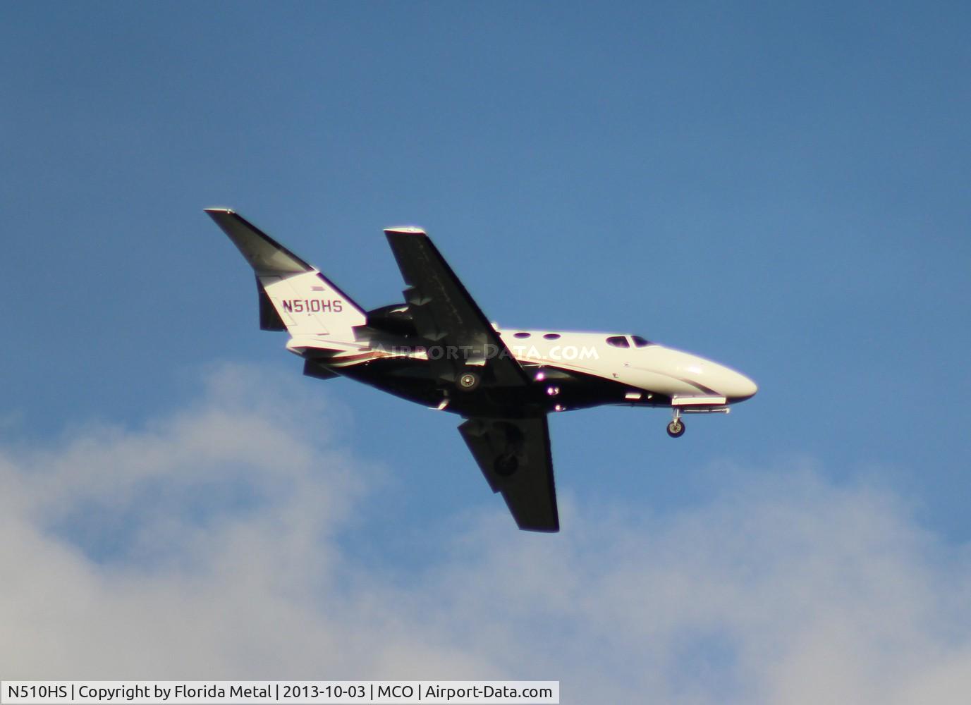 N510HS, Cessna 510 Citation Mustang C/N 510-0320, Cessna 510 Mustang