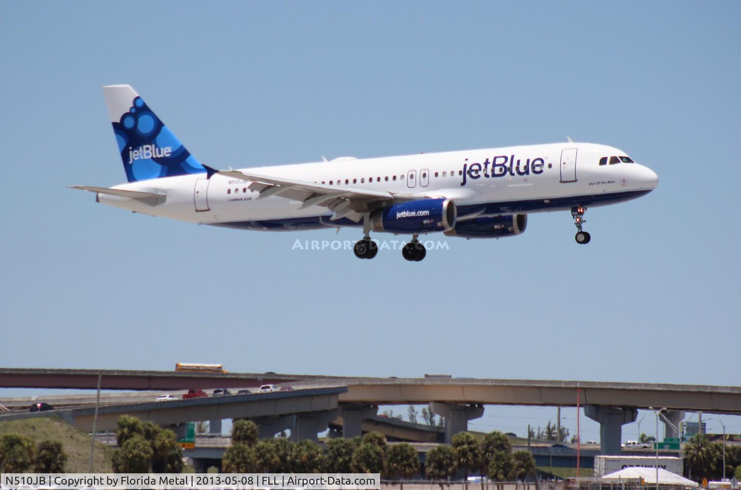 N510JB, 2000 Airbus A320-232 C/N 1280, Jet Blue A320