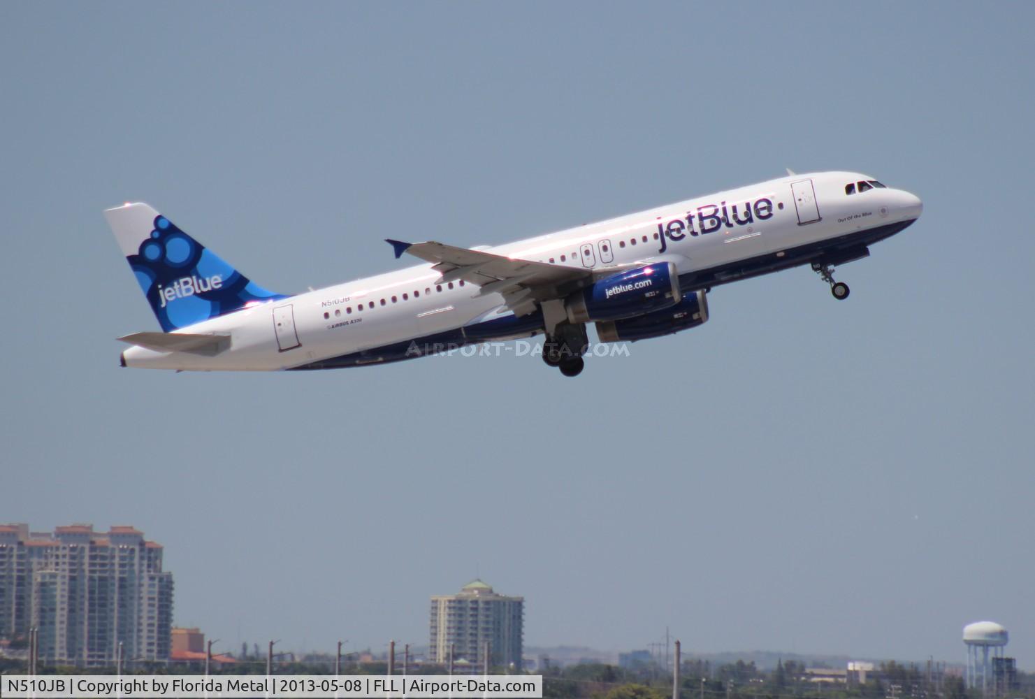 N510JB, 2000 Airbus A320-232 C/N 1280, Jet Blue A320