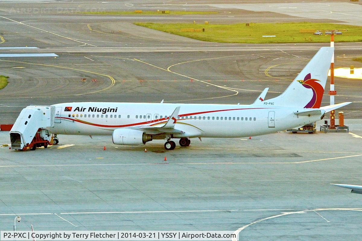 P2-PXC, 2003 Boeing 737-86Q C/N 30290, Air Niugini's 2003 Boeing 737-86Q, c/n: 30290 at Sydney
