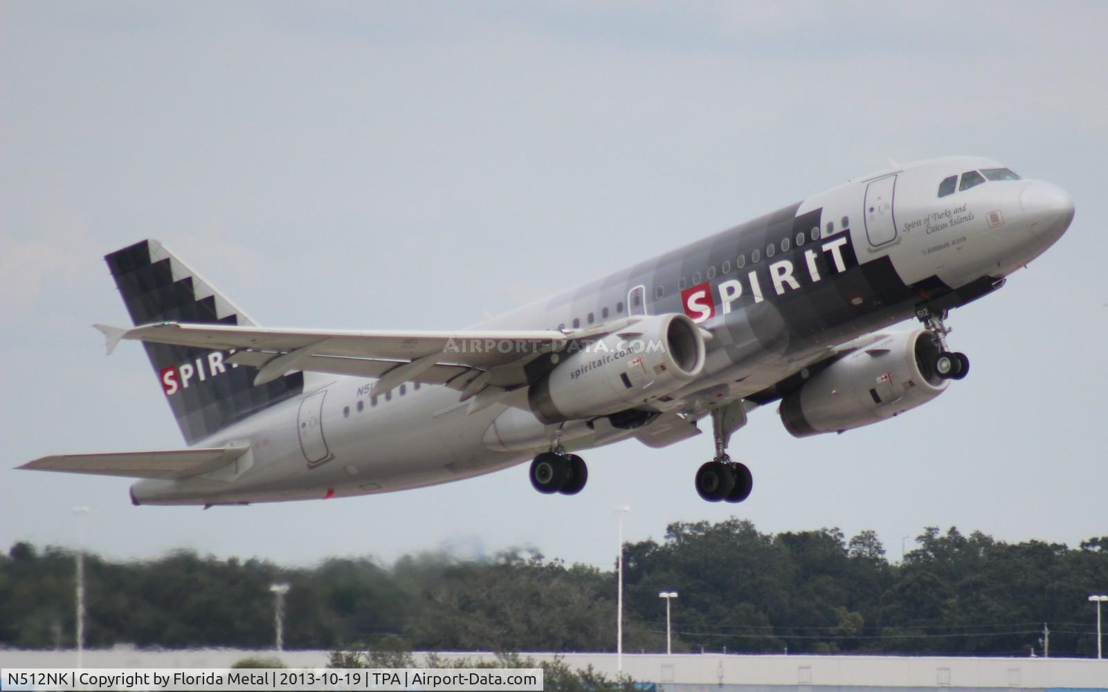 N512NK, 2006 Airbus A319-132 C/N 2673, Spirit A319