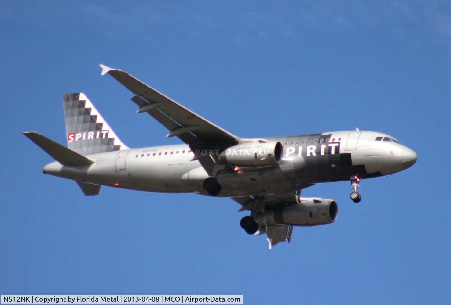 N512NK, 2006 Airbus A319-132 C/N 2673, Spirit A319