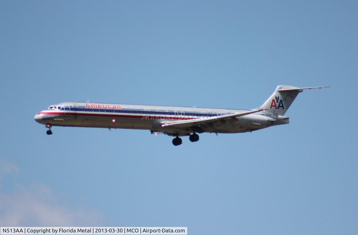 N513AA, 1990 McDonnell Douglas MD-82 (DC-9-82) C/N 49890, American MD-82