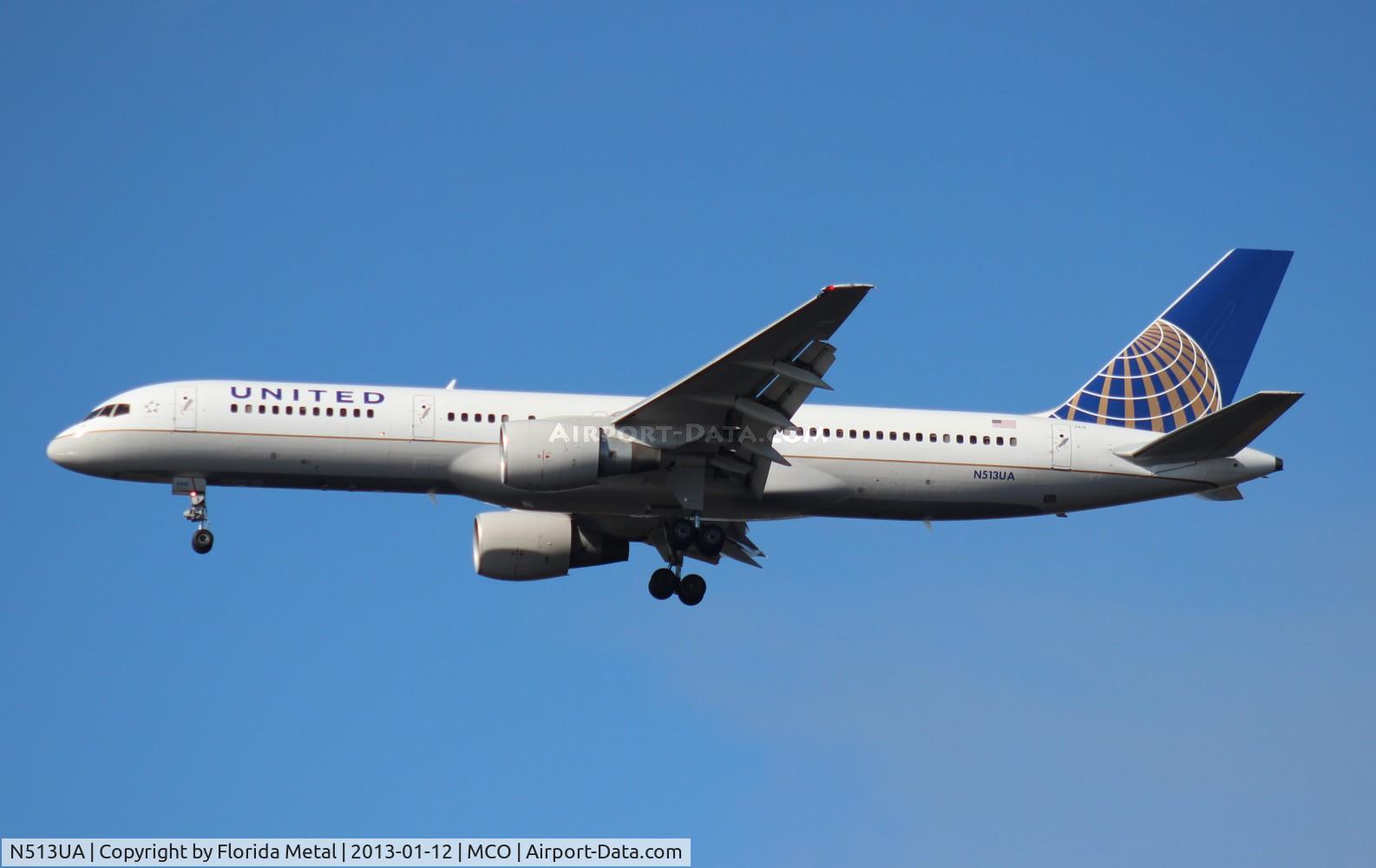 N513UA, 1990 Boeing 757-222 C/N 24810, United 757-200