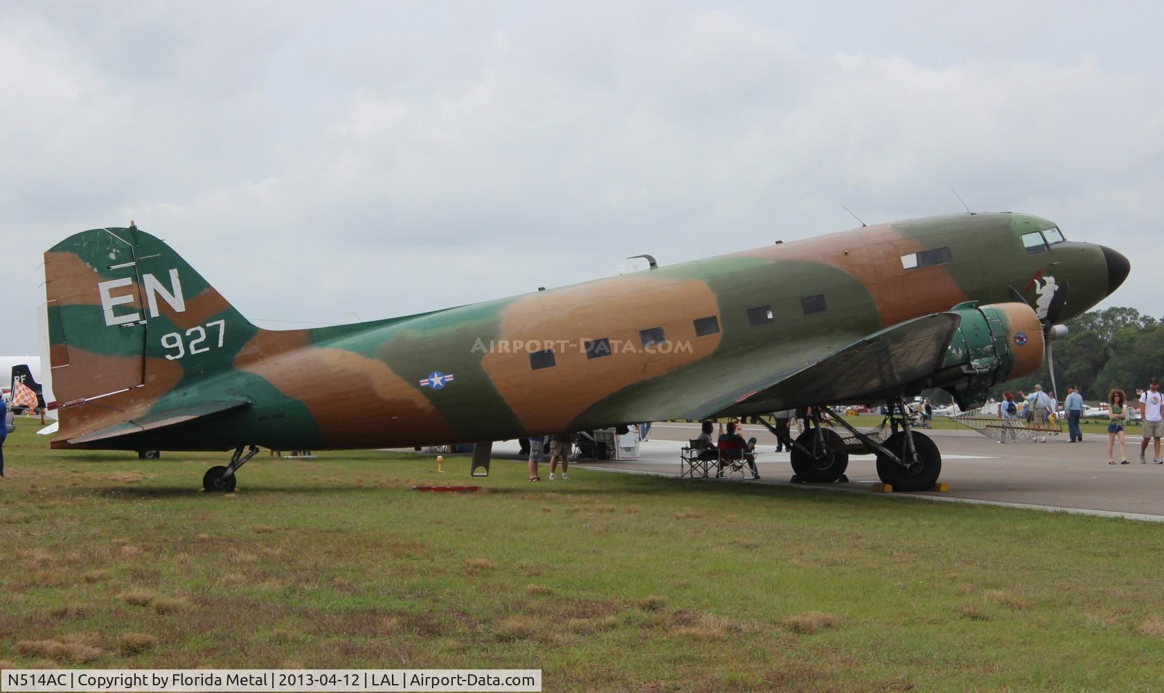 N514AC, 1944 Douglas DC3C (R4D6) C/N 26558, AC-47 Spooky