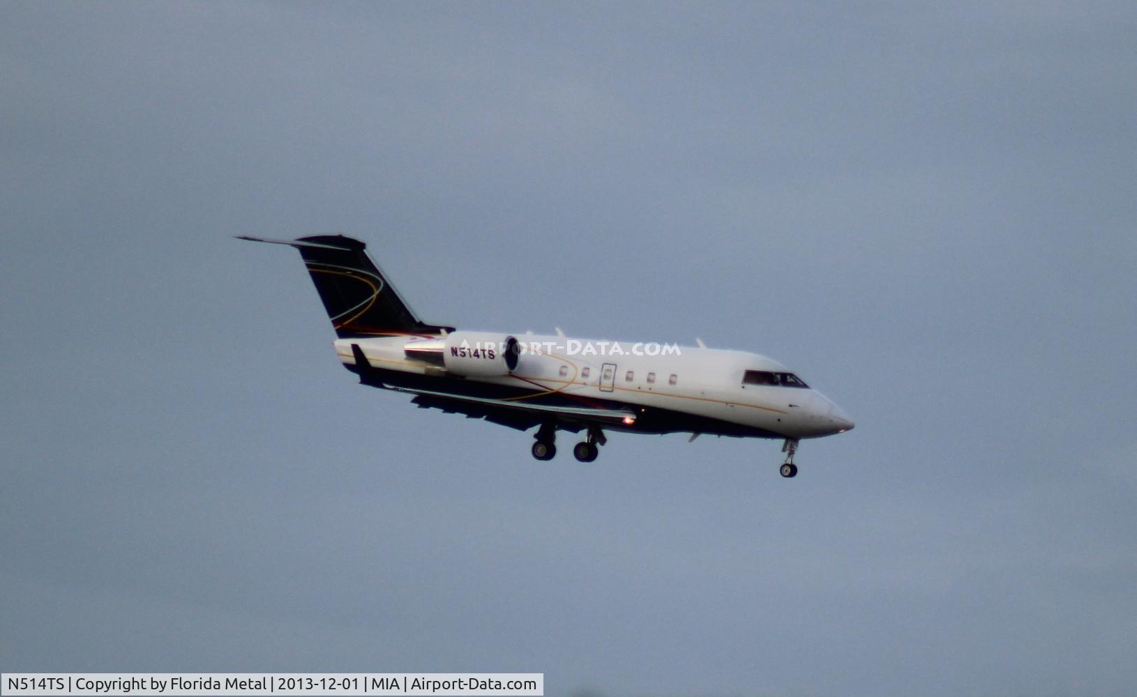 N514TS, Canadair Challenger 601-3A (CL-600-2B16) C/N 5014, Challenger 601