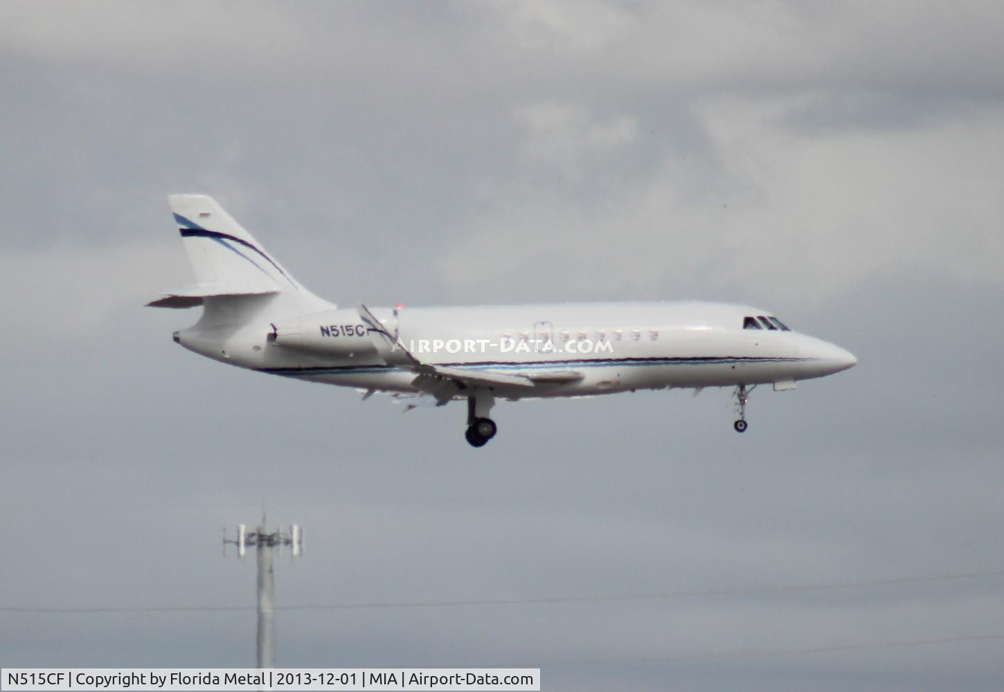 N515CF, 2008 Dassault Falcon 2000EX C/N 170, Falcon 2000EX