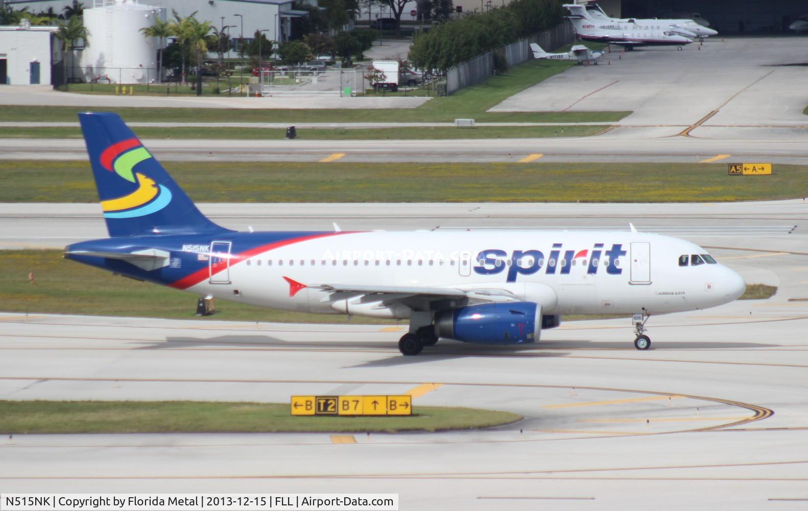 N515NK, 2006 Airbus A319-132 C/N 2698, Spirit A319