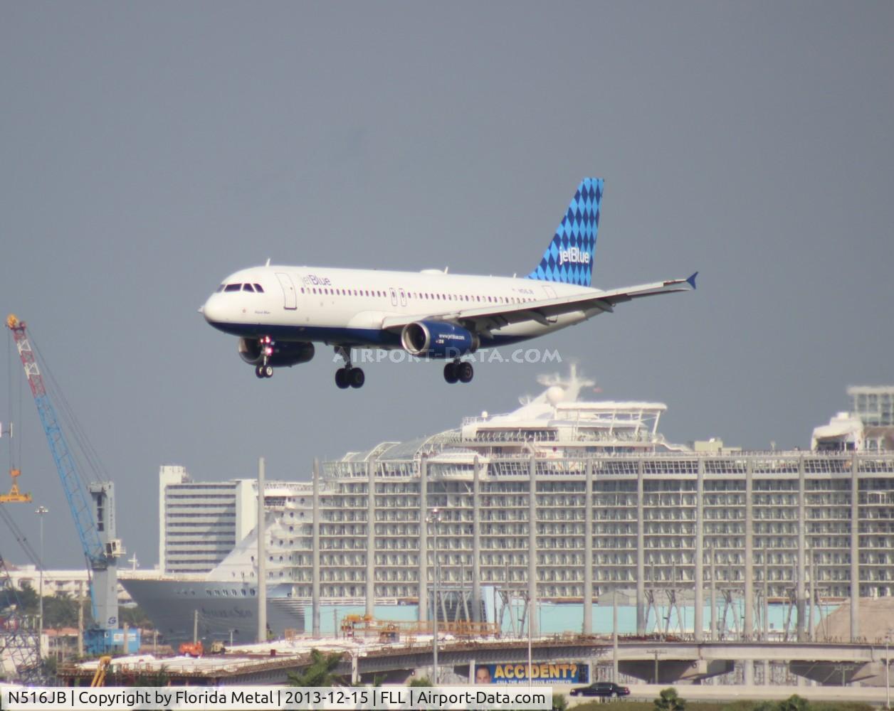 N516JB, 2000 Airbus A320-232 C/N 1302, Jet Blue A320