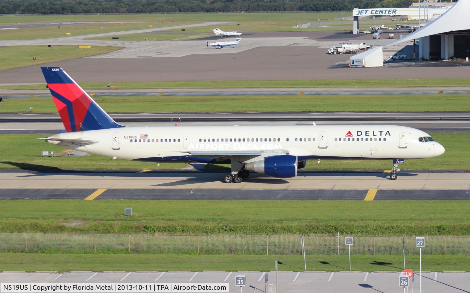 N519US, 1986 Boeing 757-251 C/N 23207, Delta 757-200