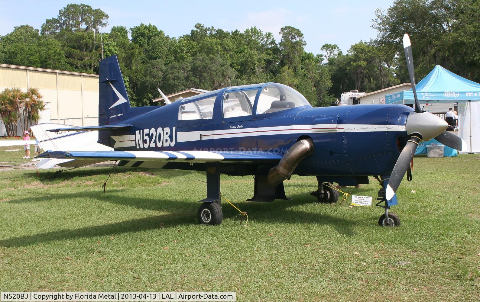 N520BJ, Brokaw BJ-520 C/N 1, Brokaw BJ-520