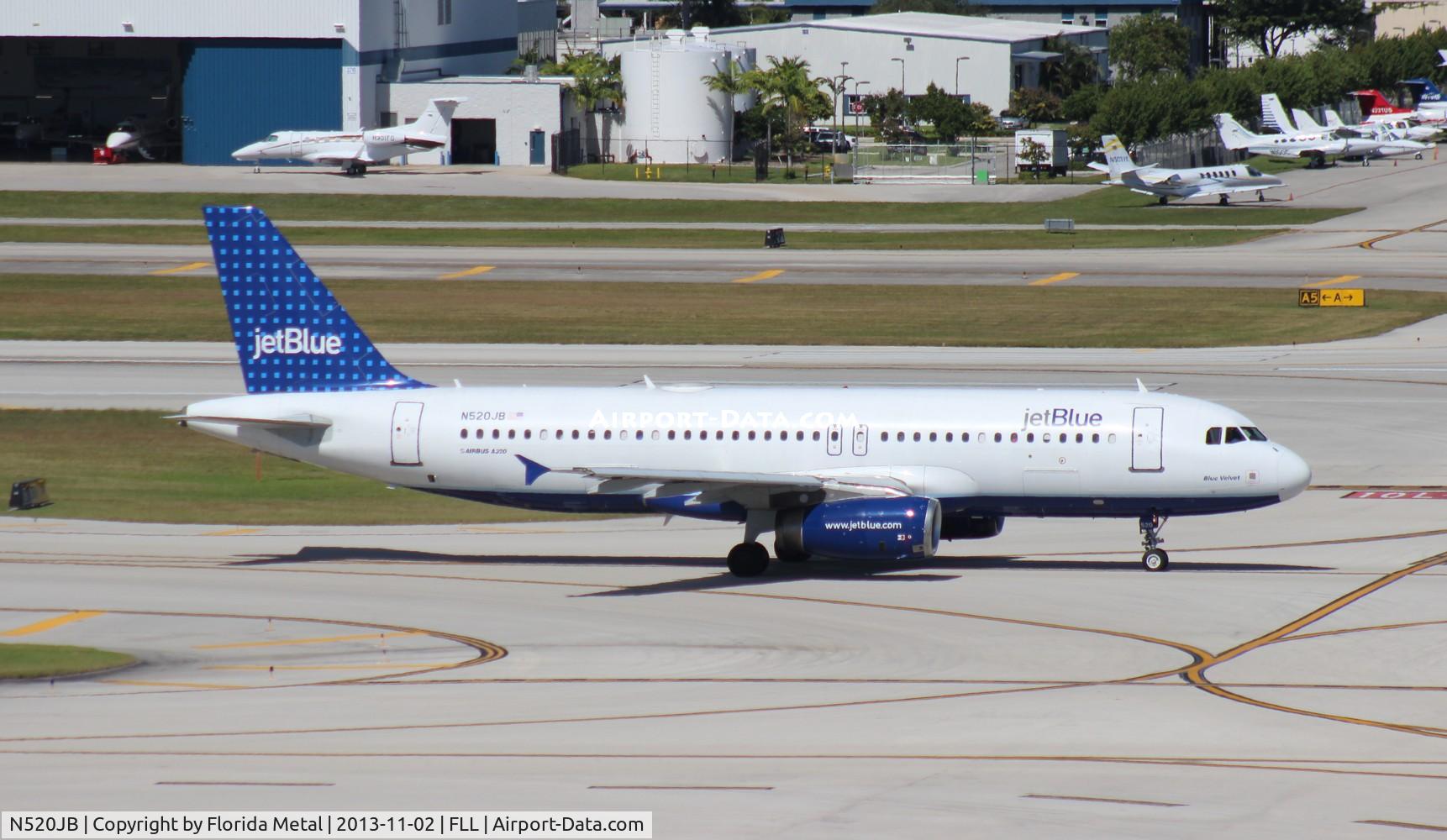 N520JB, 2001 Airbus A320-232 C/N 1446, Jet Blue A320