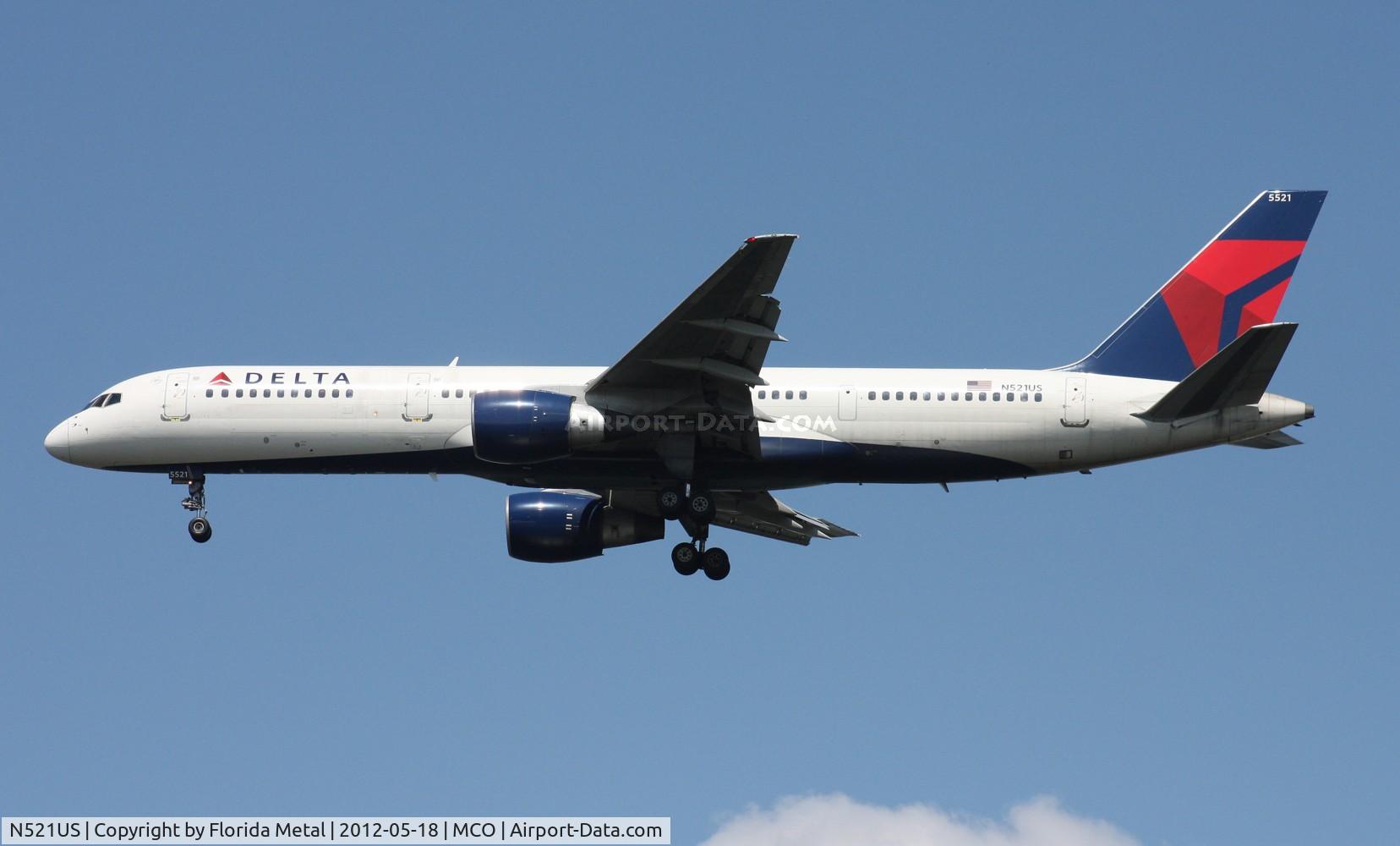 N521US, 1986 Boeing 757-251 C/N 23209, Delta 757-200