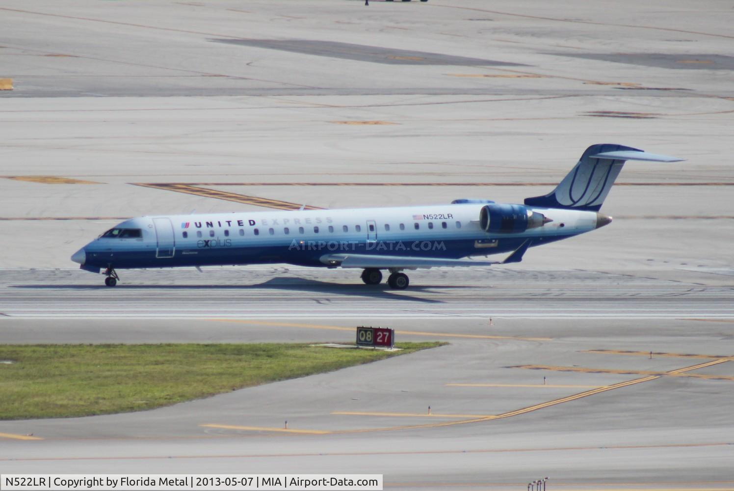 N522LR, 2006 Bombardier CRJ-700 (CL-600-2C10) Regional Jet C/N 10262, United Express CRJ-200