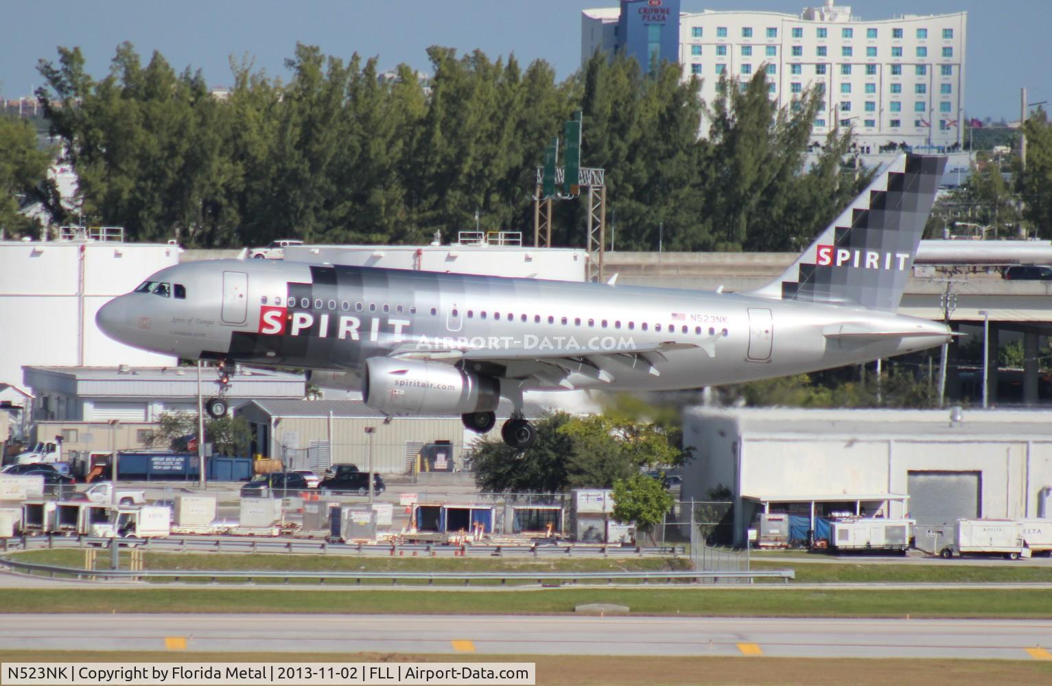 N523NK, 2006 Airbus A319-132 C/N 2898, Spirit A319