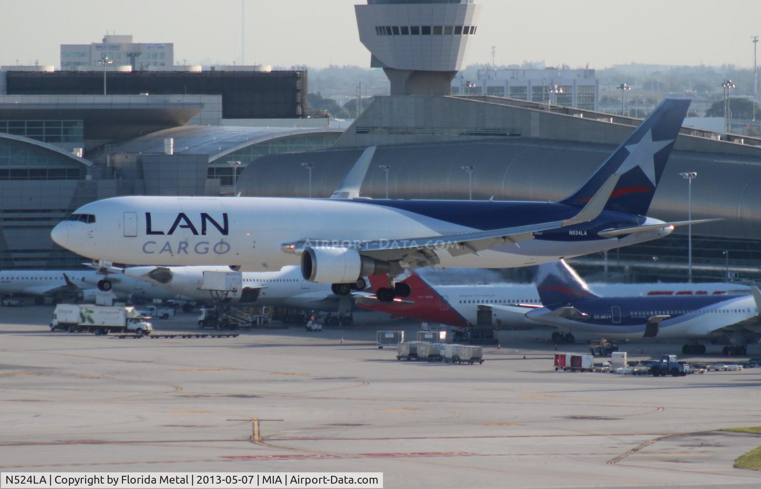 N524LA, 2007 Boeing 767-346F C/N 35816, LAN 767-300F
