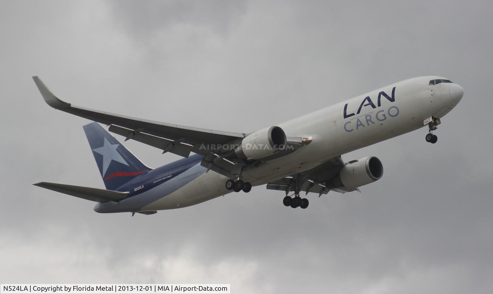 N524LA, 2007 Boeing 767-346F C/N 35816, LAN 767-300F
