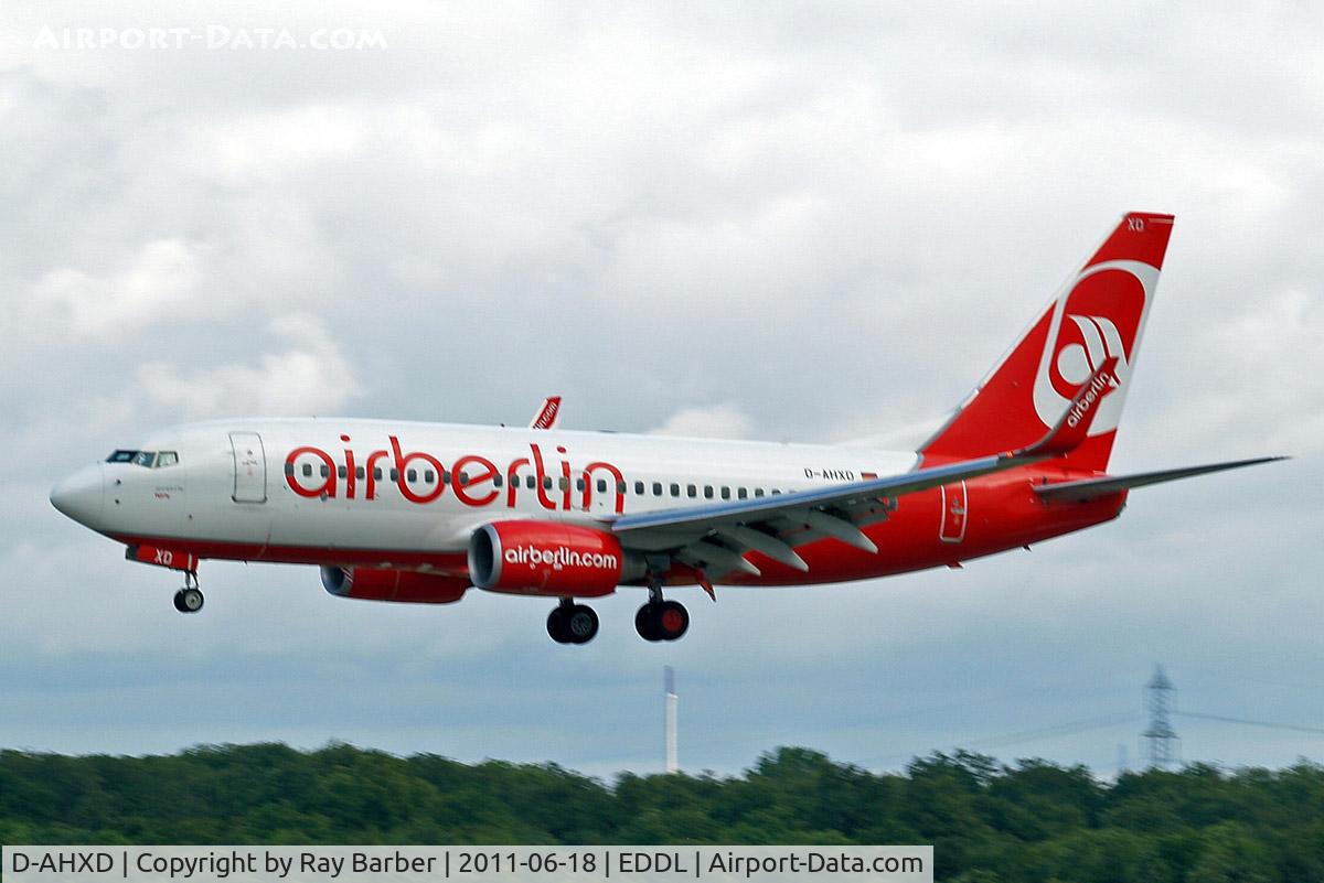 D-AHXD, 2007 Boeing 737-7K5 C/N 30726, Boeing 737-7K5 [30726] (Air Berlin) Dusseldorf~D 18/06/2011