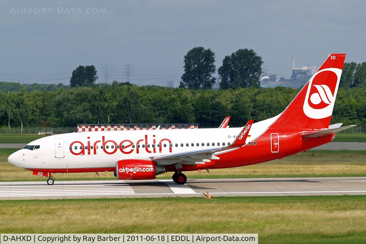 D-AHXD, 2007 Boeing 737-7K5 C/N 30726, Boeing 737-7K5 [30726] (Air Berlin) Dusseldorf~D 18/06/2011