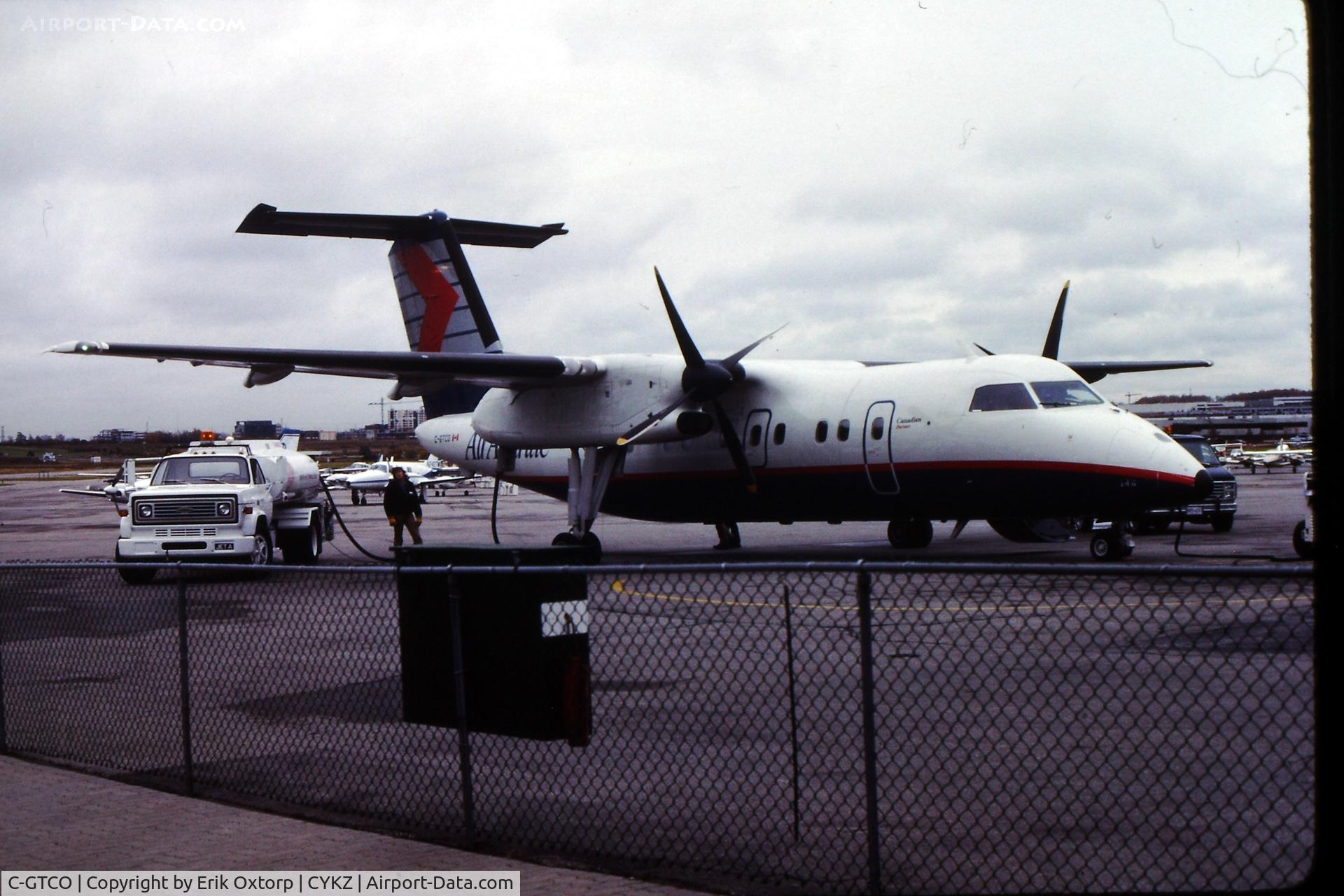 C-GTCO, 1988 De Havilland Canada DHC-8-102 Dash 8 Dash 8 C/N 119, C-GTCO in YKZ