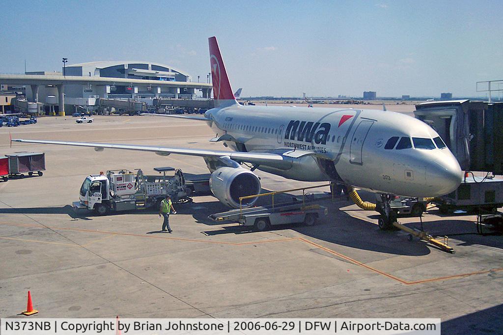 N373NB, 2005 Airbus A319-114 C/N 2373, N373NB A319-114 DFW 29-6-06