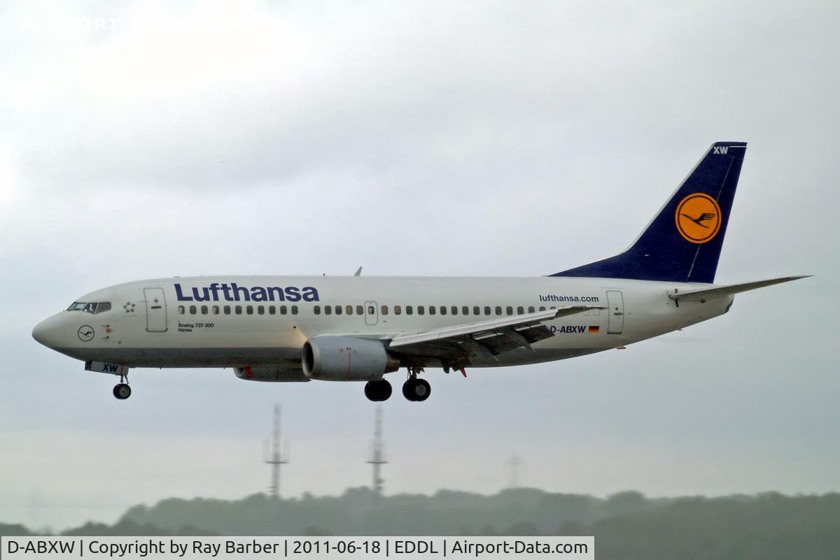 D-ABXW, 1989 Boeing 737-330 C/N 24561, Boeing 737-330 [24561] (Lufthansa) Dusseldorf~D 18/06/2011