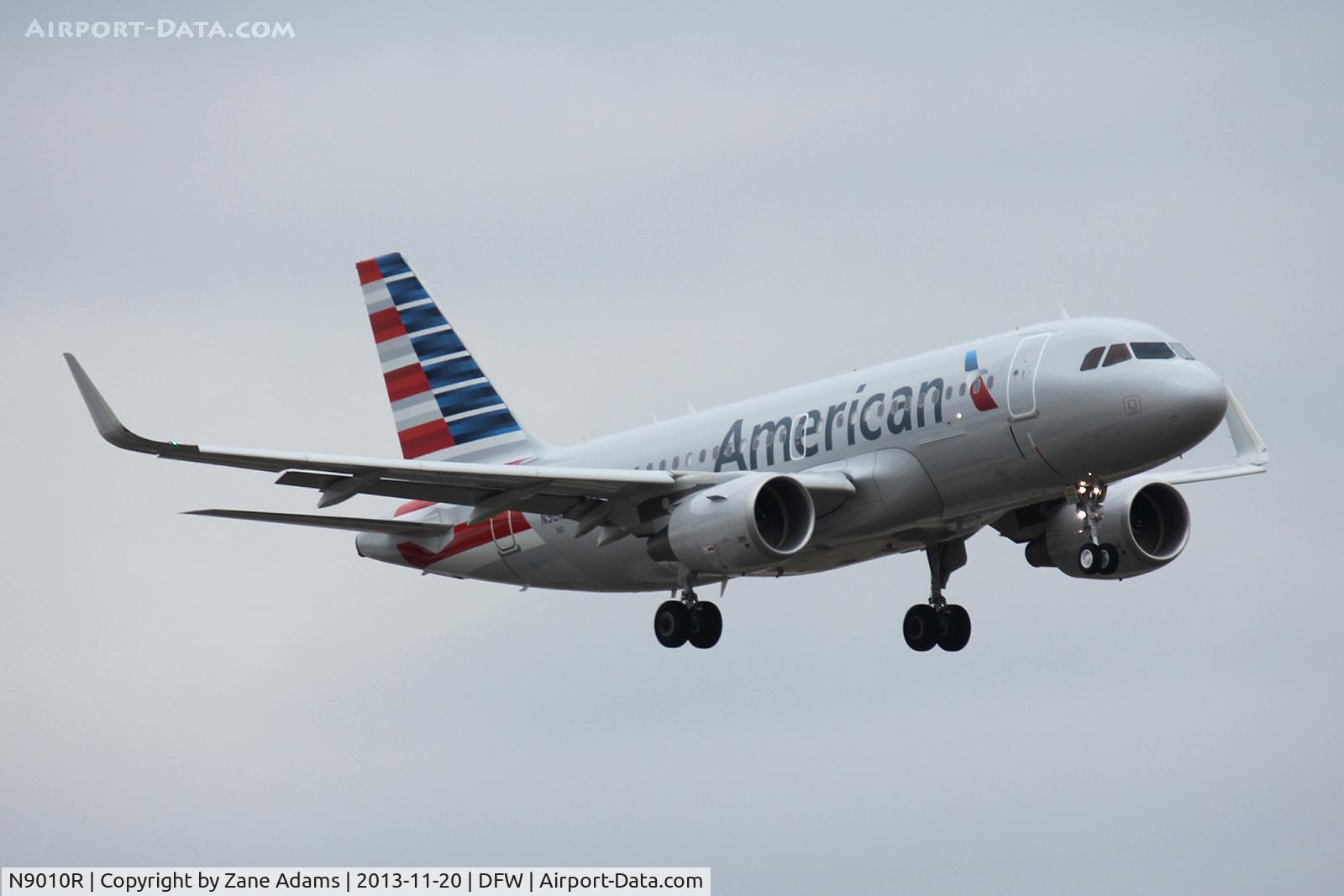 N9010R, 2013 Airbus A319-115 C/N 5789, American Airlines at DFW Airport