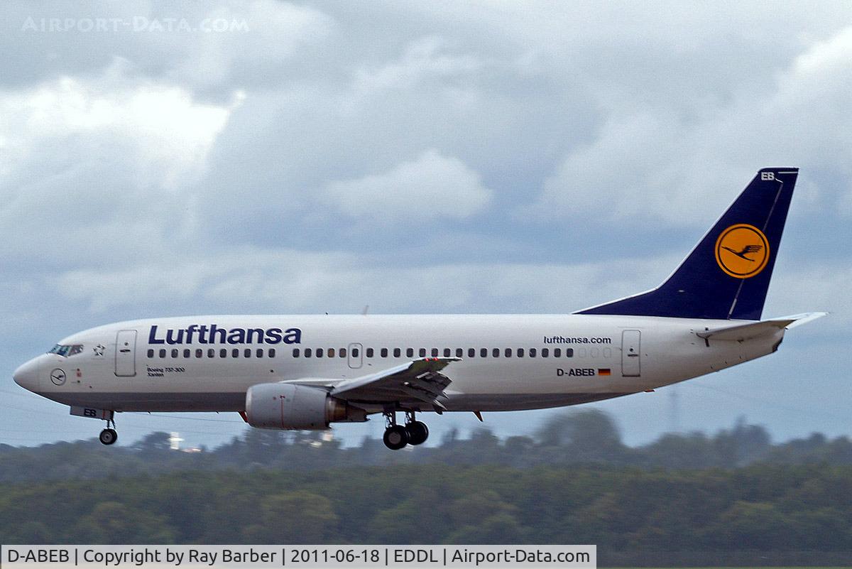 D-ABEB, 1991 Boeing 737-330 C/N 25148, Boeing 737-330 [25148] (Lufthansa) Dusseldorf~D 18/06/2011
