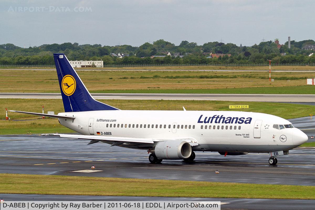 D-ABEB, 1991 Boeing 737-330 C/N 25148, Boeing 737-330 [25148] (Lufthansa) Dusseldorf~D 18/06/2011