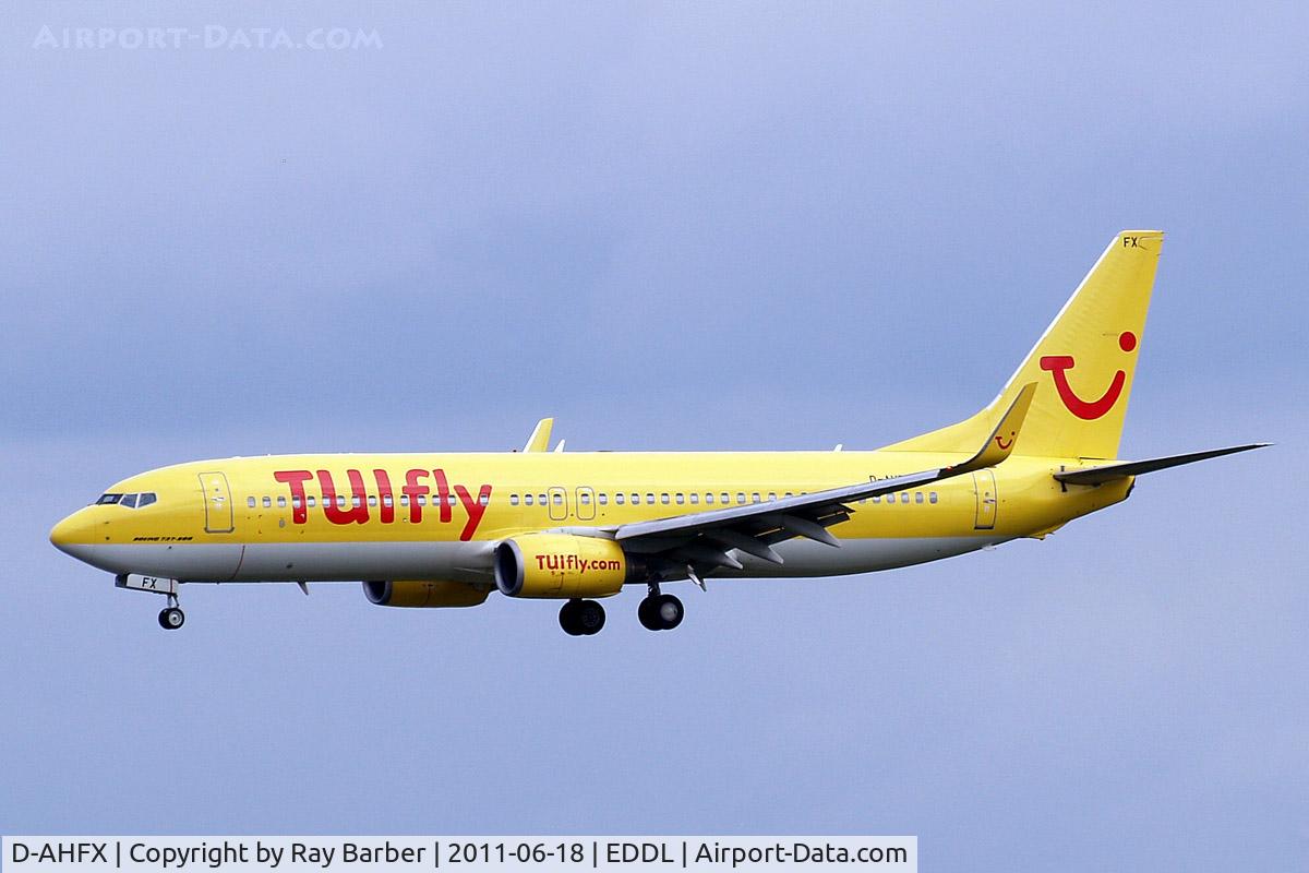 D-AHFX, 2001 Boeing 737-8K5 C/N 30416, Boeing 737-8K5 [30416] (TUIfly) Dusseldorf~D 18/06/2011